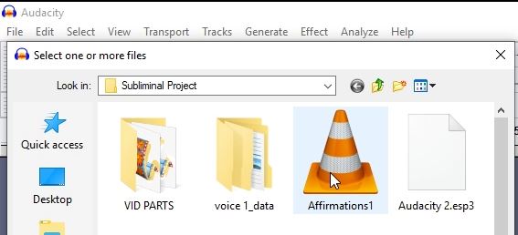 Select Your Audio File