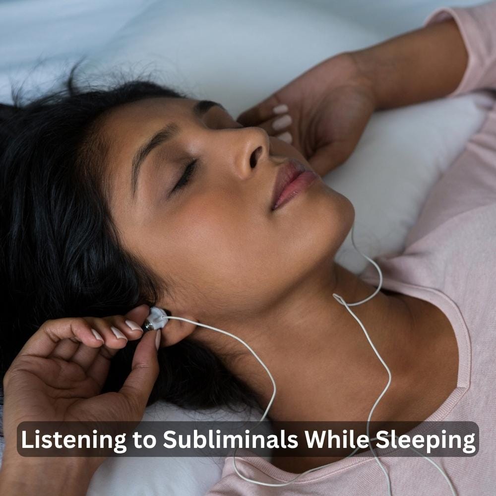Listening to Subliminals While Sleeping